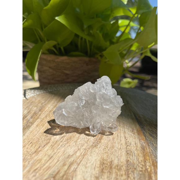 High Grade Brazilian Clear Quartz Cluster - Picture 4 of 11